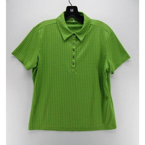 Nike Tops - Nike Polo Shirt Large Golf Fit Dry Pullover Rugby Preppy Collared